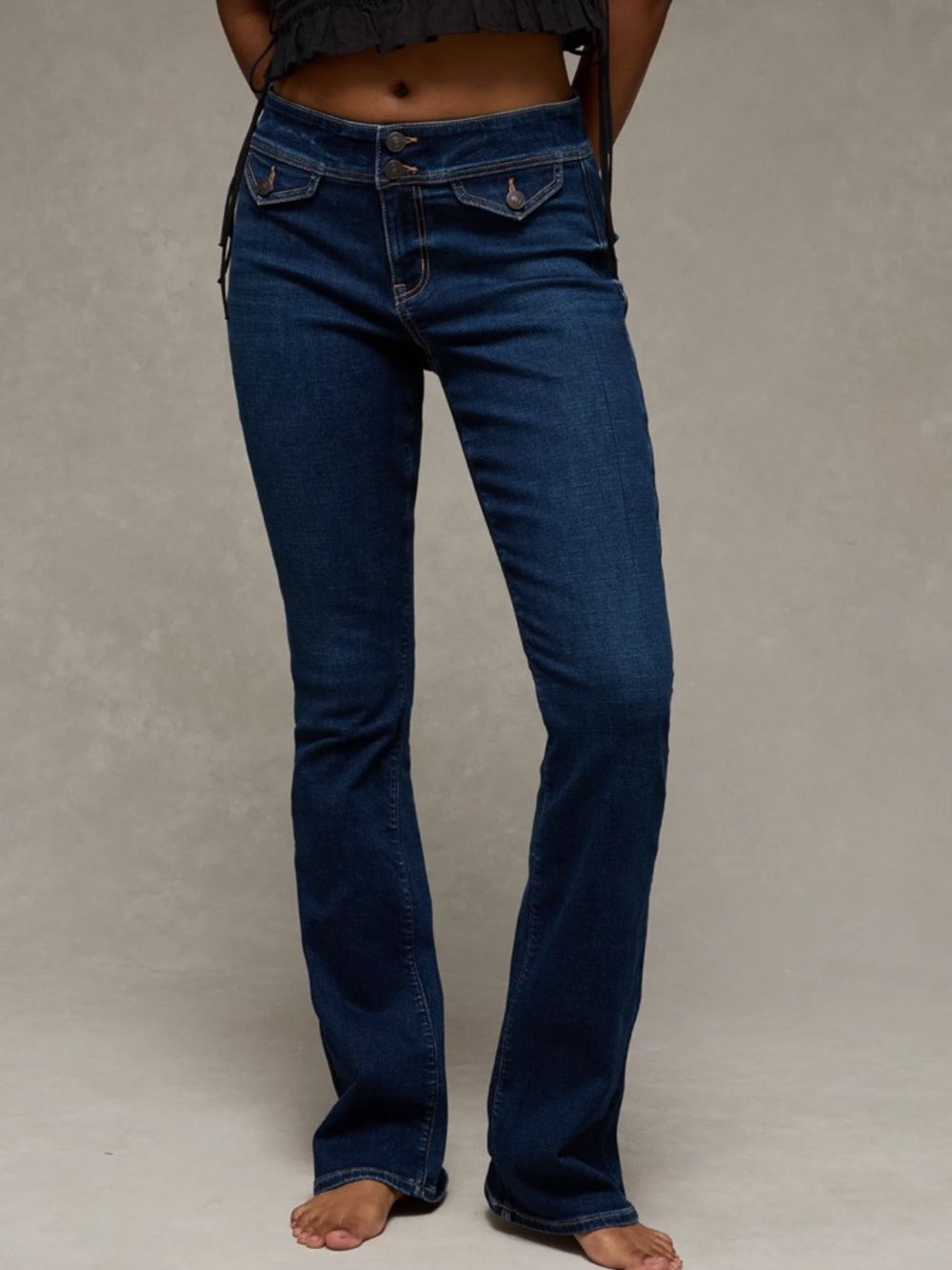🎈HP 🥳🎉AE Next Level Low-Rise Kick Bootcut Jean 12 Regular
